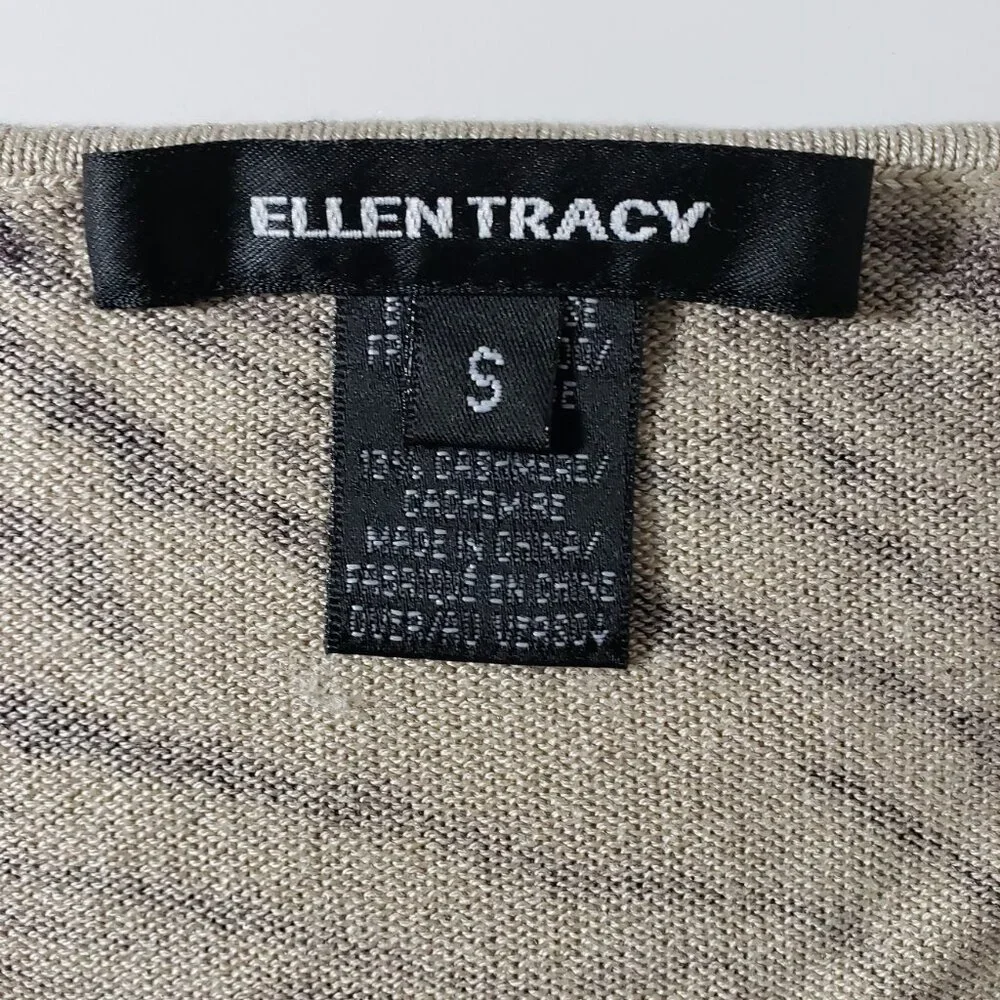 Ellen Tracy Vintage Animal Print Pullover Sweater S Great Condition - Picture 6 of 6